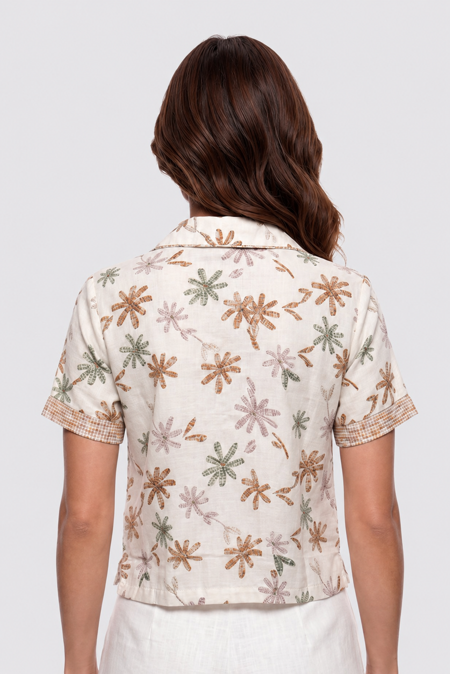 Blusa Com Vivos E Dobroes
