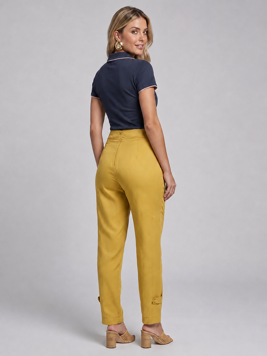 Calca Jogger Com Pregas
