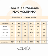 Macacao Com Bolsos